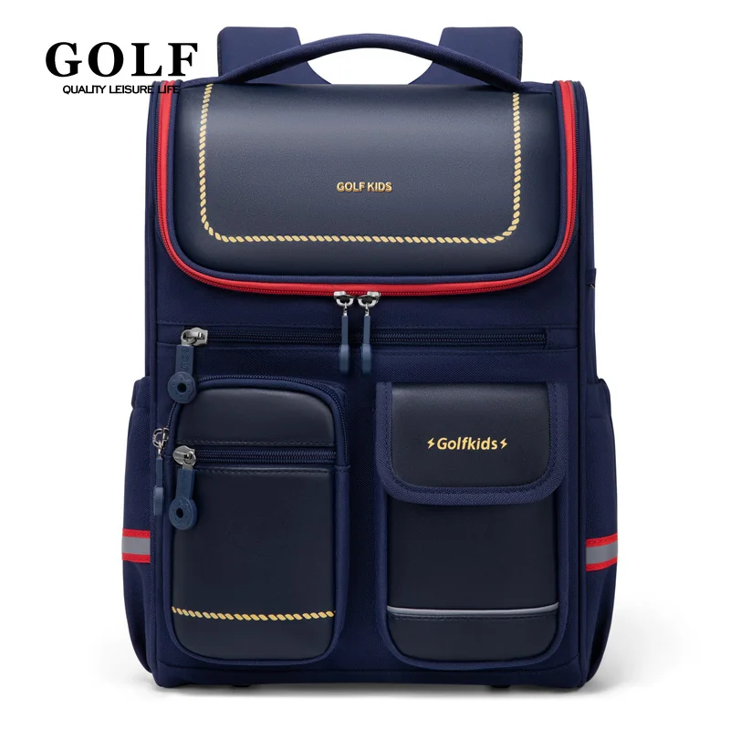 GOLF Primary Child School Backpacks Elementary Children School