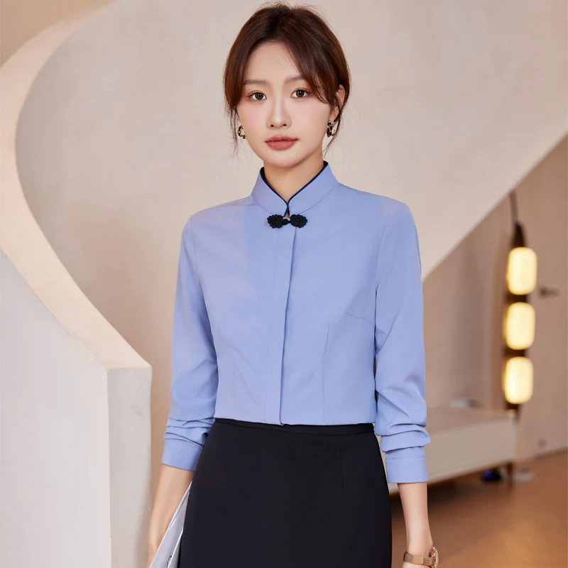 【 Anna様】B1522★美品【チャコット】Sサイズ★紫/オフショル/トップス Fashion Women Blouses & Shirts Long Sleeve Office Ladies 2