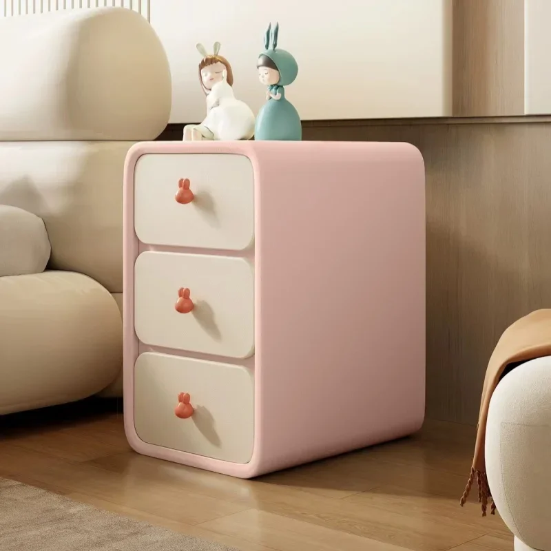 Children Tables Nightstands Nightstand Bedside Table Kids Night Cabinet Mini Designer Cute Room Comodino Drawer Wood Furniture