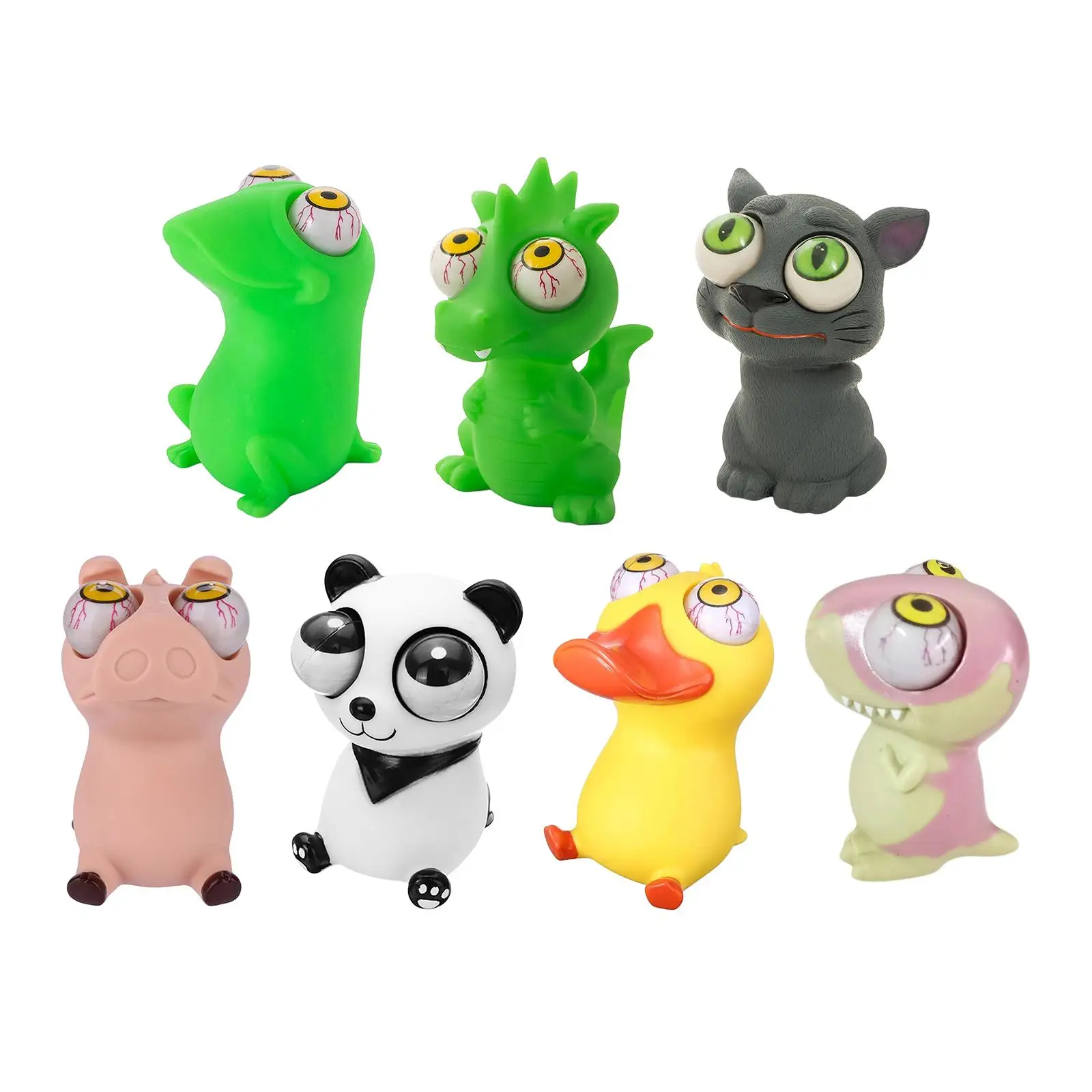 1 Piece Squeeze Antistress Toy Eye Popping Large Squeeze Animal Toy