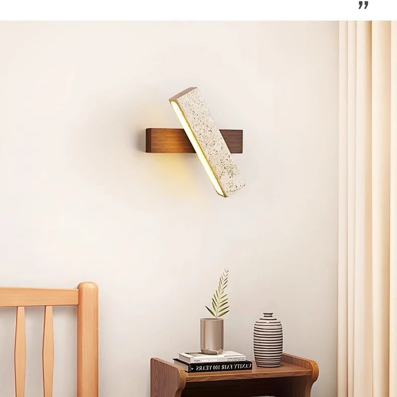 Natural Stone Wall Lamp Sconce image 4