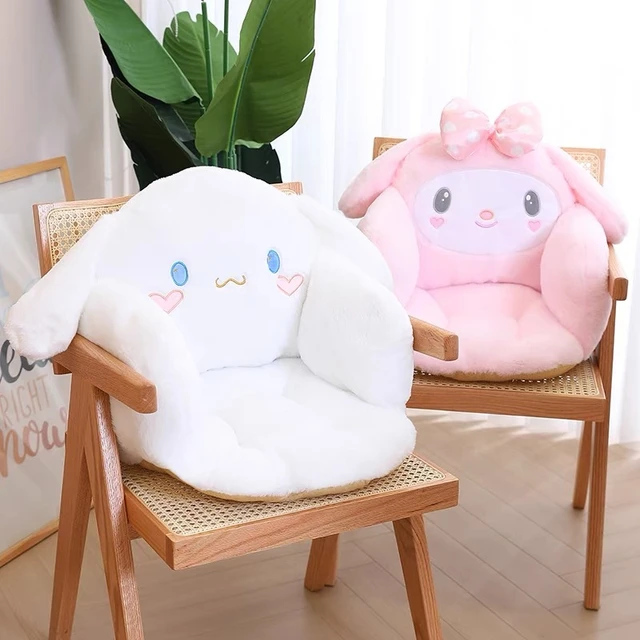 Kawaii Cinnamoroll Kuromi Thick Plush Seat Cushion  Seat Cushion Kawaii  Sanrio - Movies & Tv - Aliexpress