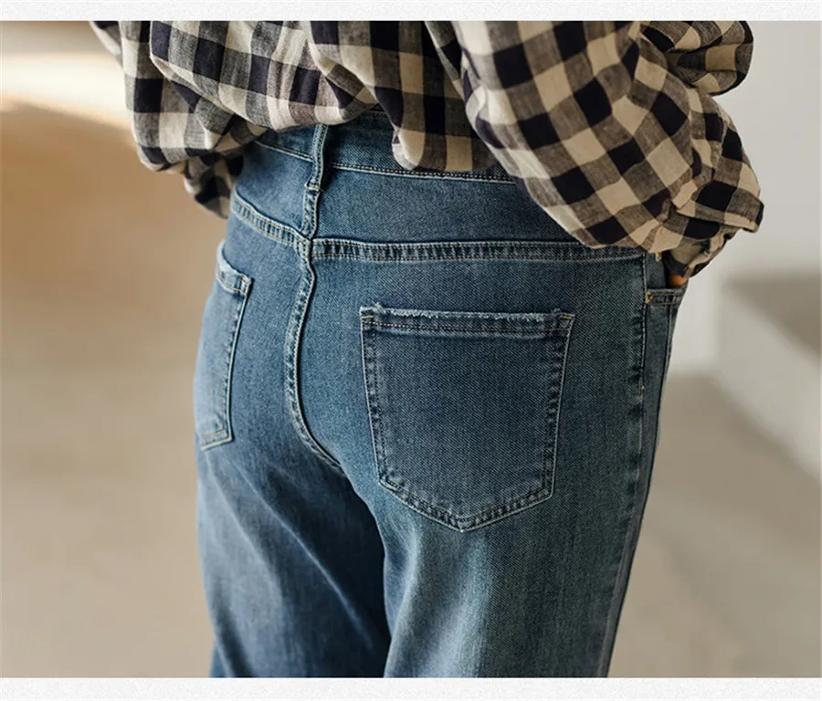 baggy jeans New Slim Women Jeans Trousers Simple Design High Quality Cozy All-Match Female Daily Casual Pencil Denim Pants gap jeans