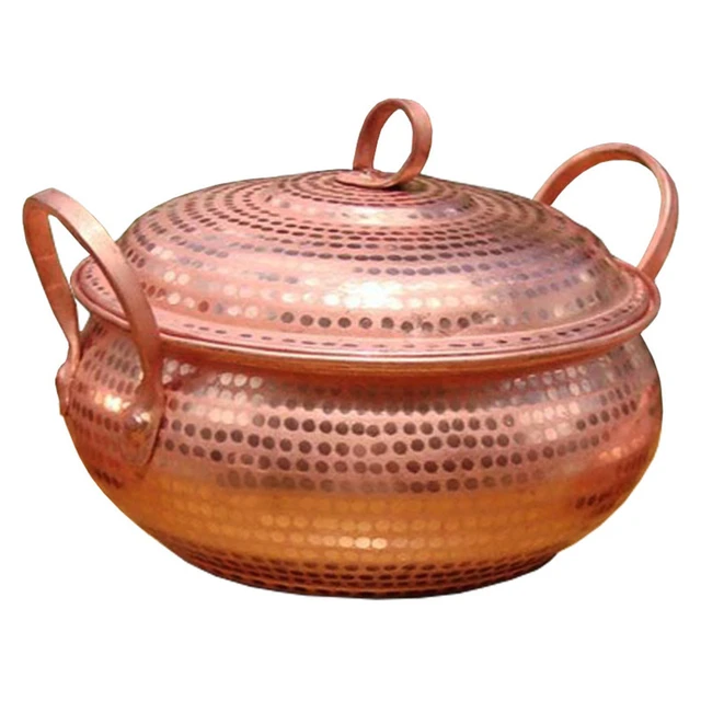 Red Copper Pot Chinese Style Multi-functional Household Hand-made Thickened  Without Coating Firm And Durable Easy To Clean - AliExpress