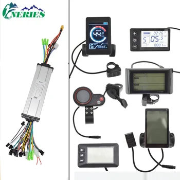 24V 48V Bicicletta elettrica 28A Motore Brushless Controller Dual Drive Display LCD Controllo intelligente Specifiche multiple