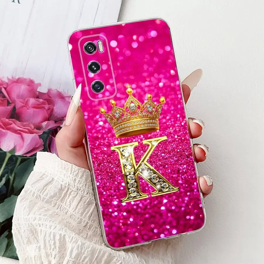 For Samsung Galaxy S22 S24 S24+ S 24 S23 Ultra FE Case Crown Letter Soft Silicone TPU Funda For SamsungS22 S 23 Ultra Back Cover — view 4