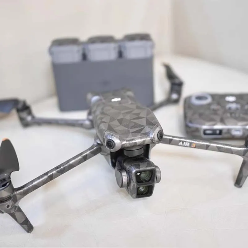 DJI 에어 3 카메라 드론 본체 보호 스티커 보호 코팅 RC2 컨트롤러용 AIR3 스크래치 방지 비닐 랩 필름 데칼 스킨