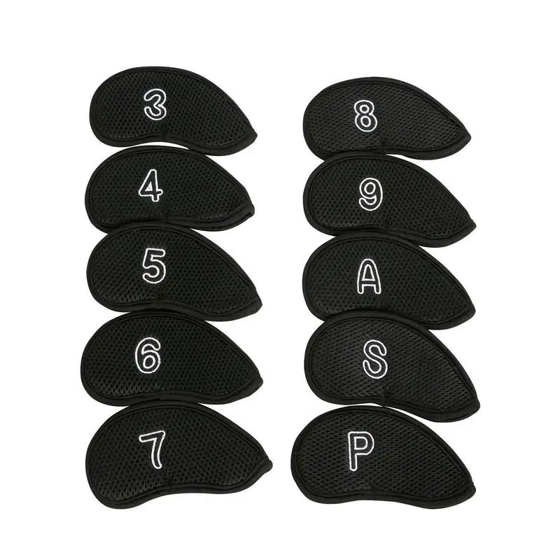 

Golf Club Head Covers For Woods 10PCS Golf Accessories With Corresponding Number Tags Protect Your Driver Headcover Style &