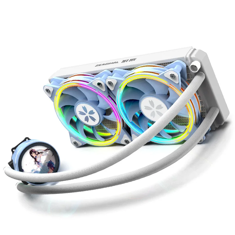 

High-performance Intelligent constant temperature efficient pc fan Integrated water cooling integrated water-cooling radiator