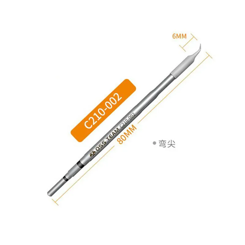 soldering flux paste OSS C210 Tips Universal JBC C210 Soldering Iron Tip Cartridges Compatible For Xsoldering T210/Sugon T26 Soldering Station stainless steel mig wire Welding & Soldering Supplies