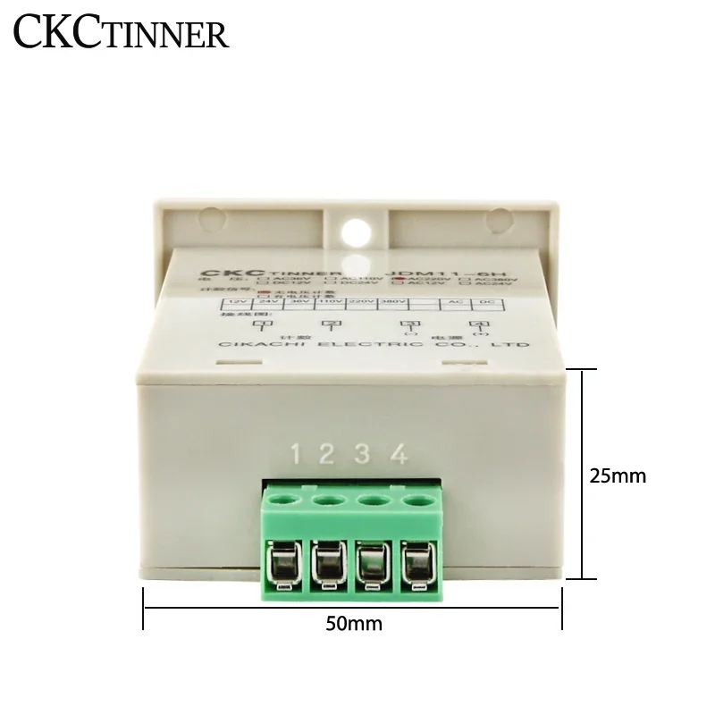 Description Picture 3 of itemDigital Counter JDM11-6H Display Electronic Industrial Counter DC 12V 24V 36V AC 110V 220V 380V Proximity switch sensor count