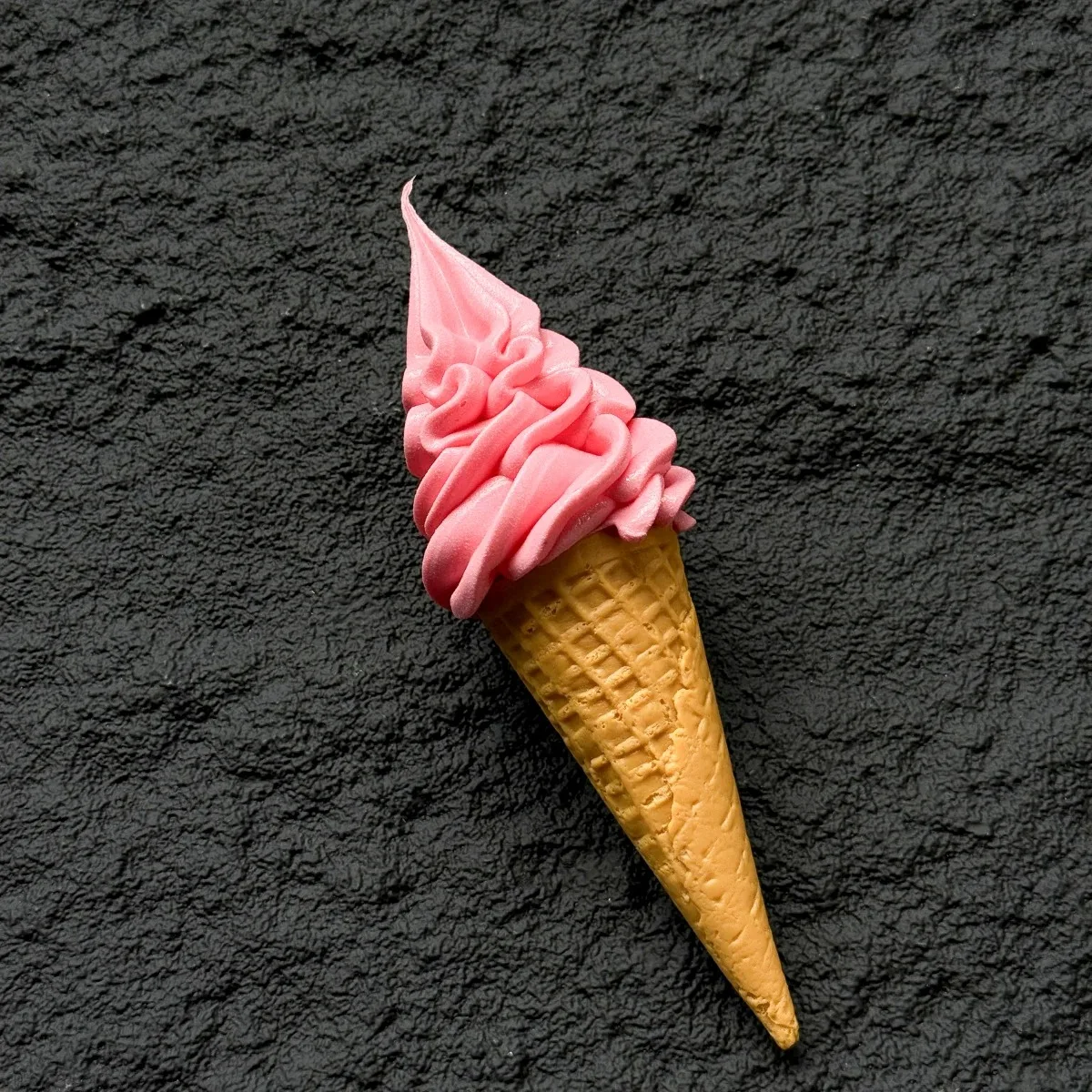 Large Realistic Ice Cream Replica for Photography, Display, and Decoration