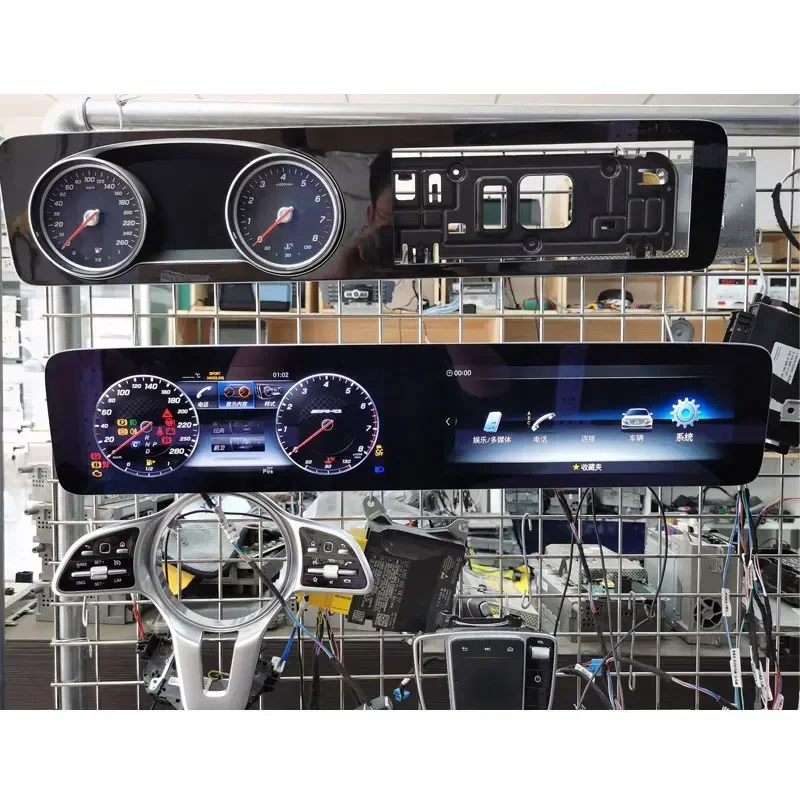Genuine 0 KM LCD Instrument Cluster Ambient Light Assembly For Mercedes Benz W213 E200 E300 E350 E400 A2135408472 A2135407258