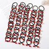 Red Cherry Baby Hair Bands Cute Girls Elastic Ponytail Holder Ties Heaband Kids Headwear Ropes Scrunchie Hair Accessories 2