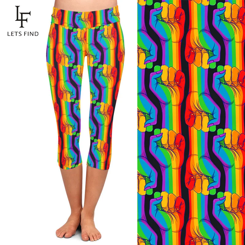 LETSFIND м  Mid-Calf Leggings 220gsm  ̵ 귯 ũ ũ Ʈ ī 뽺  ̽Ʈ 뽺