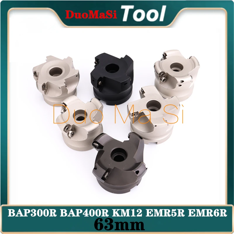 

BAP 300R 400R KM12 EMR5R EMR6R RAP400R 63 мм торцевая фреза FMB22 держатель инструмента APMT1135 APMT1604 вставка торцевая фреза