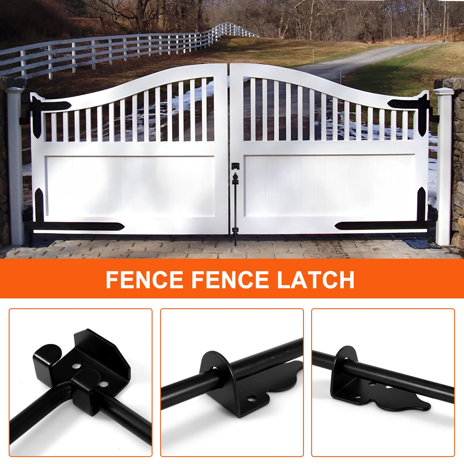 Slide Bolt Latch Gate Drop Rod Kit 12 inch/18 inch French Door Lock Door Bolt Lock Slide Gate Cane Stainless Steel Lat door latch door lock cylinder baby safety lock lock padlock