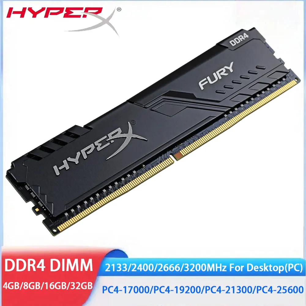 HYPERX メモリ デスクトップRAM DDR4 32GB 16GB 4GB 8GB 3200MHz