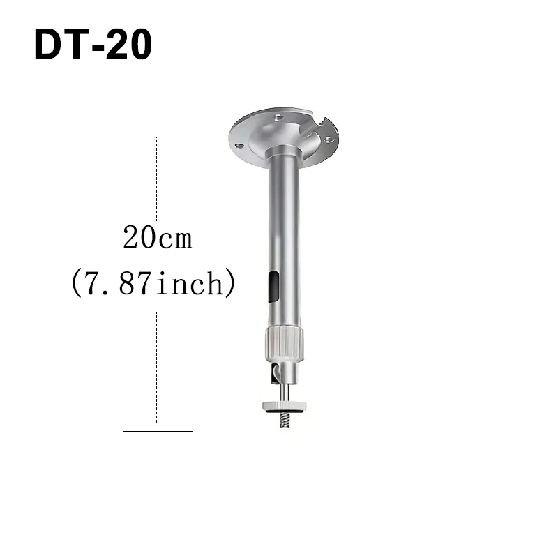 DITONG Projektor Stativ Metall Wand Deckenhalterung 1/4 Halter Ständer Montage für HY300 Pro HY320 mini P30 TD80W Mini Projektor – Detail 7