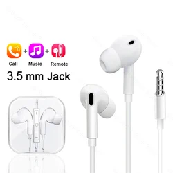 Premium Type C Wired Earphones with 3.5mm Earbuds and Headphones Accessories (3.5MM Earplug Style)
