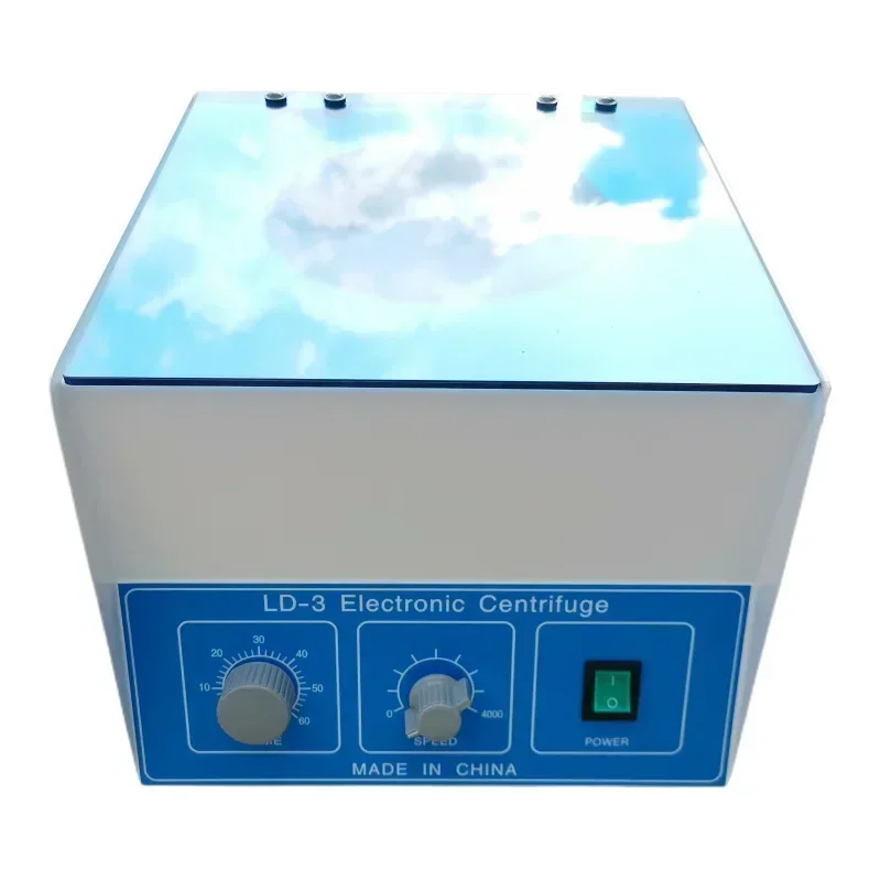 LD-3 Laboratory Centrifuge 50ml X 6 Tubes 4000rpm Electric Blood PRP Centrifuge Centrifugal Force 2770kg 110V/220V