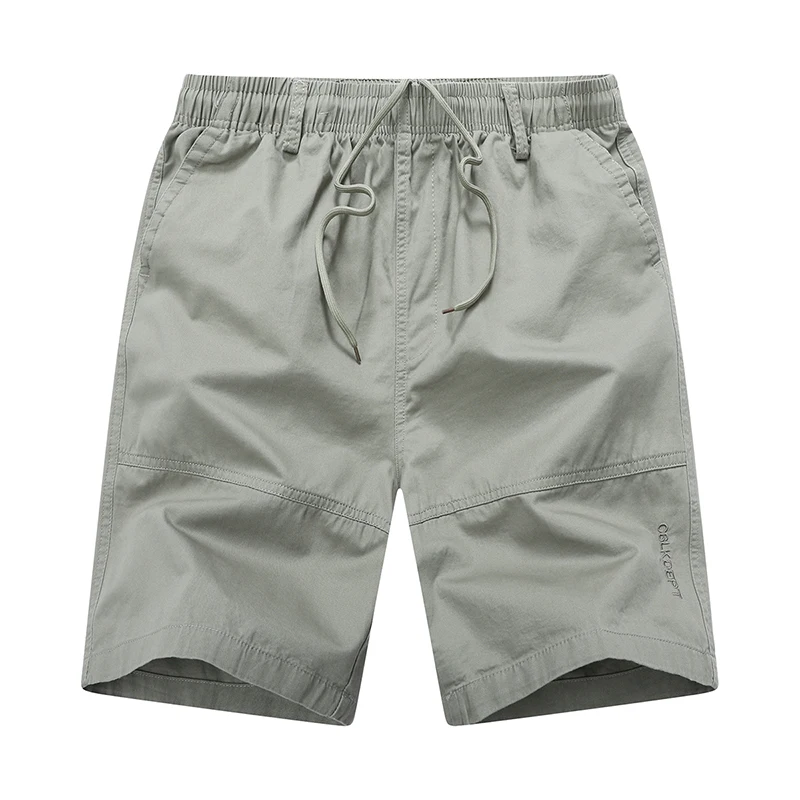 Sommer-Shorts für Herren 100% Baumwolle Leichte Atmungsaktive Lässige Modische Kurze Hosen Elastischer Kordelzug Outdoor-Wander-Shorts – Detail 13