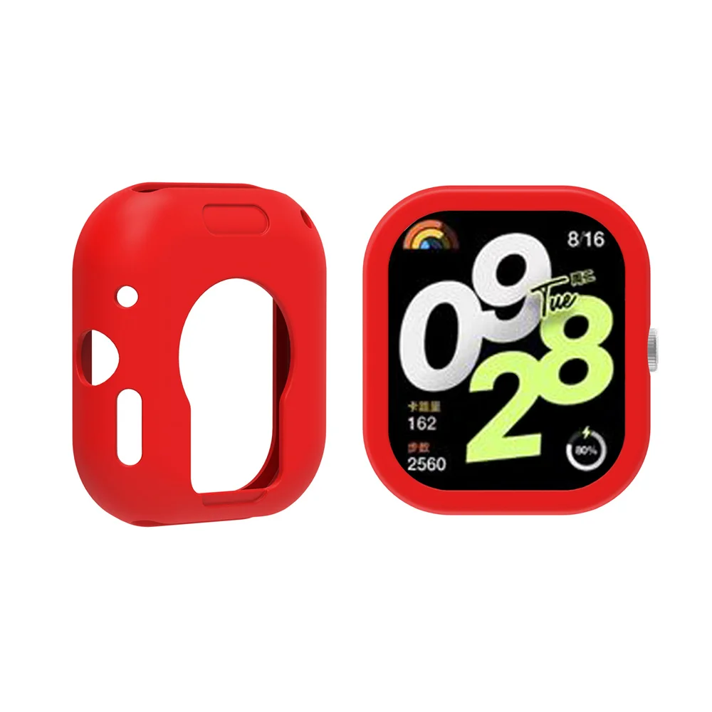 Custodia per Redmi Watch 4 Hollow Soft Silicone CoverProtector Shell Coverage accessori per la protezione dell'orologio