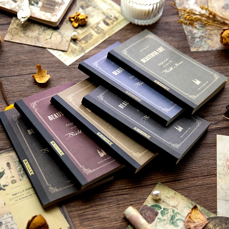 

100Pcs/Set Vintage Style Material Paper Book Aesthetic Hand Account Journaling Accessories Decorative Design Paper Craft Supplie