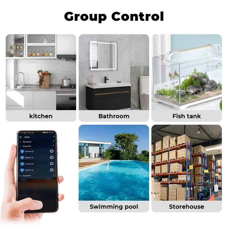 ZigBee Water Leak Sensor Flood Detector with Tuya Smart Life APP Alarm Security System Compatible with Zigbee Gateway - Image 6