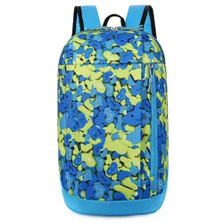Unisex Ultra-Light Mini Travel Backpack (Blue  Cartoon)