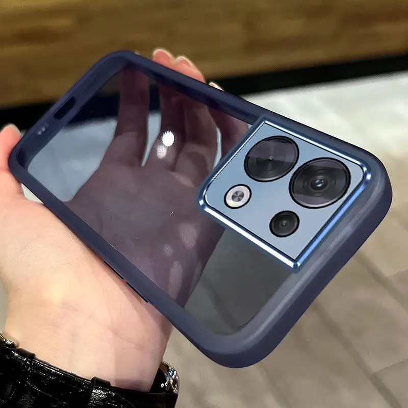 Luxury Soft Bumper Clear Back Case