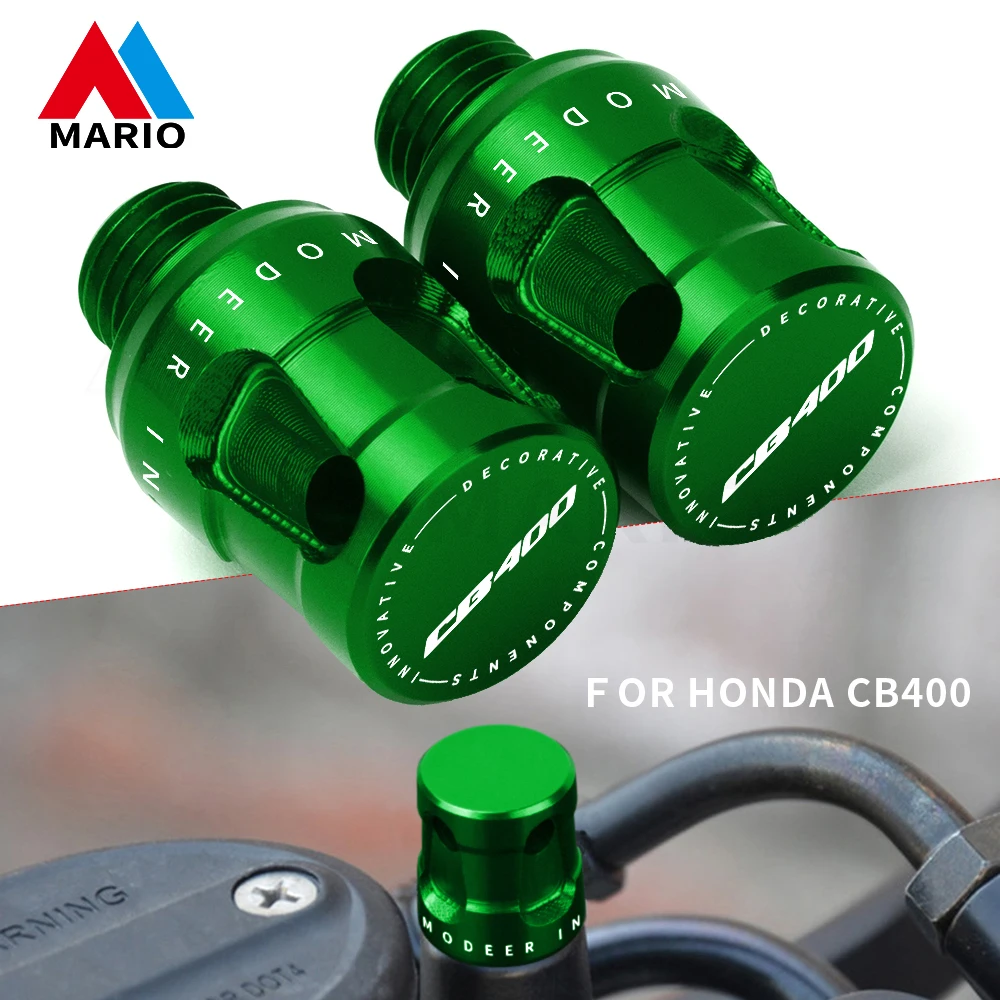 

Motorcycle Accessories M10 For HONDA CB400SF CB650R CB1000R CB1100 M10*1.25 Aluminum Mirror Hole Plugs Screws Bolts