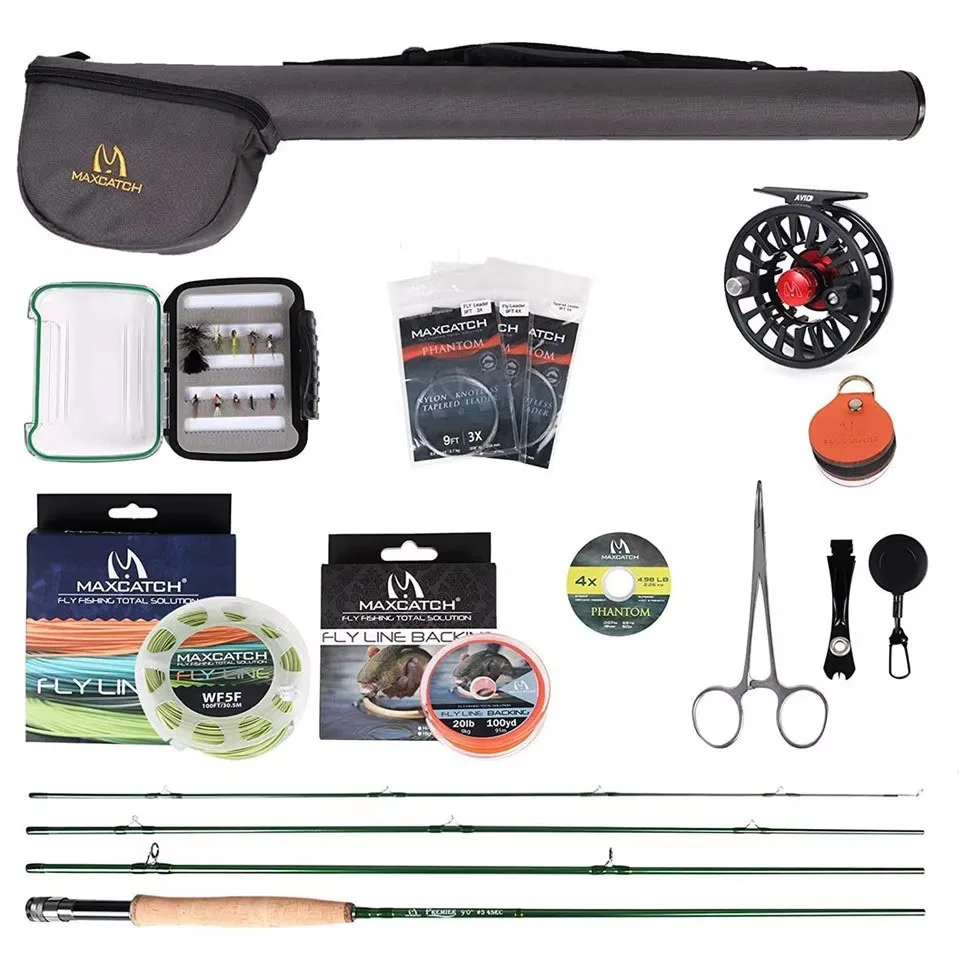 Maximumcatch Maxcatch Premier 8'6''/9' 3-8WT Complete Fly Fising