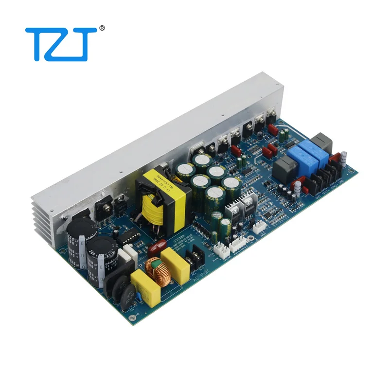 TZT 500W+500W Digital Power Amplifier Board Stereo Power Amp Board with