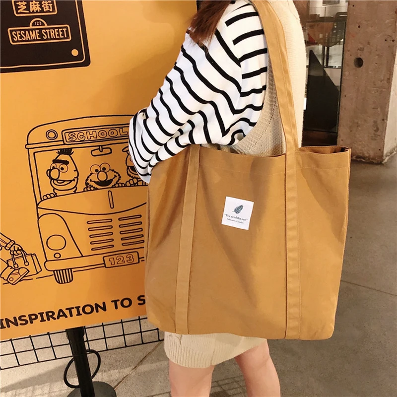 Vintage Large Capacity Shopper Handbag Eco Friendly Linen Women Tote Bags  Casual Work Bag And Purses For Shopping - Shopping Bags - AliExpress