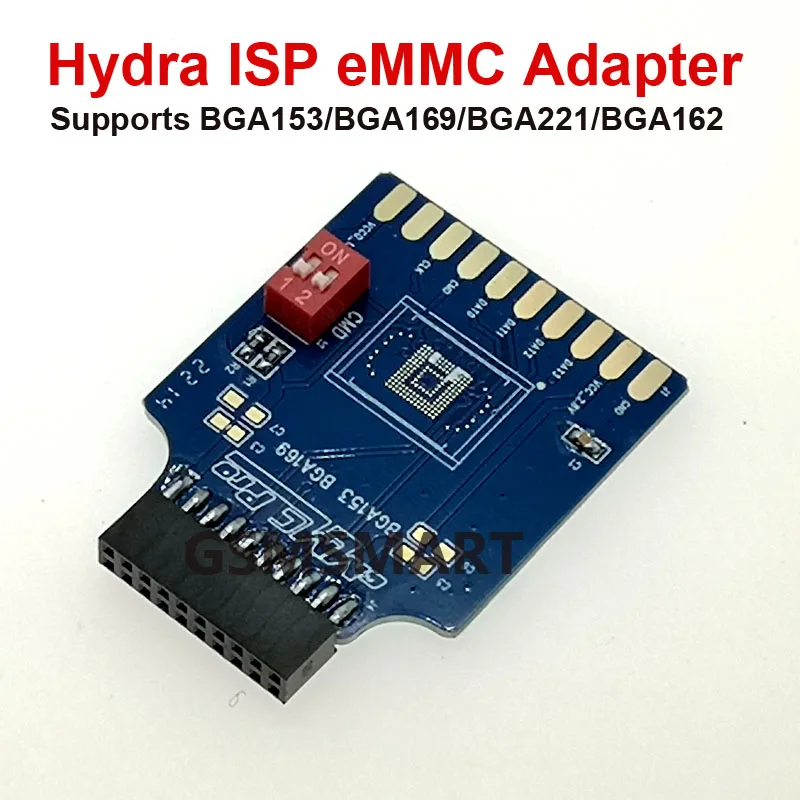 오리지널 Hydra ISP eMMC 어댑터 세트 도구, BGA153,BGA169,BGA221,BGA162 eMMC 브레이크 아웃 보드