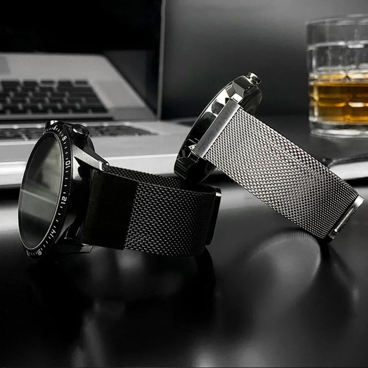 Quick Fit Stainless Steel Band, Universal Sports Watch Strap 20/22/26mm
