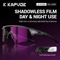 Kapvoe nouvelles lunettes de soleil de cyclisme photochromiques hommes femmes lunettes vtt UV400 lunettes de vélo Sports de plein air course lunettes de vélo de route 1