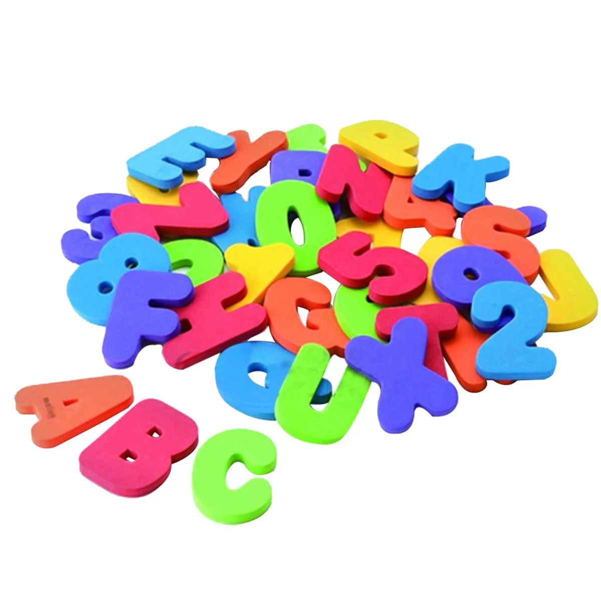36 Pcs Kids Alphabet Bath Toy Toddler Toys Foam Baby Numbers Letters for Children Puzzle 3