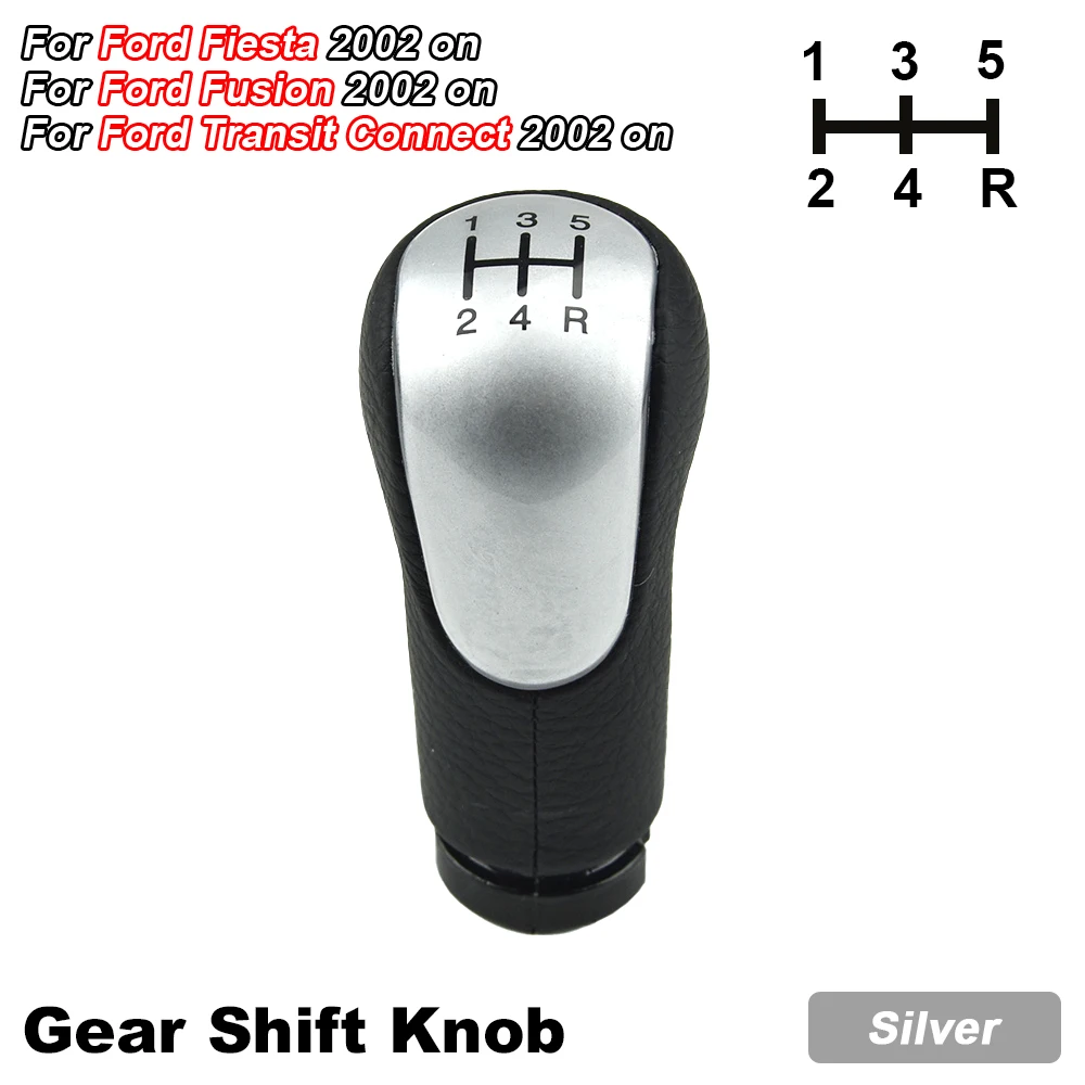 versnellingspookknop auto 5 6 Speed ​​Pookknop Voor Ford Voor Fiesta Voor Fusion Voor Transit Voor Connect 2002-On Pookknop bal Lever Stick POMO Pen Versnellingspook versnellingspook (Size : 6-Speed