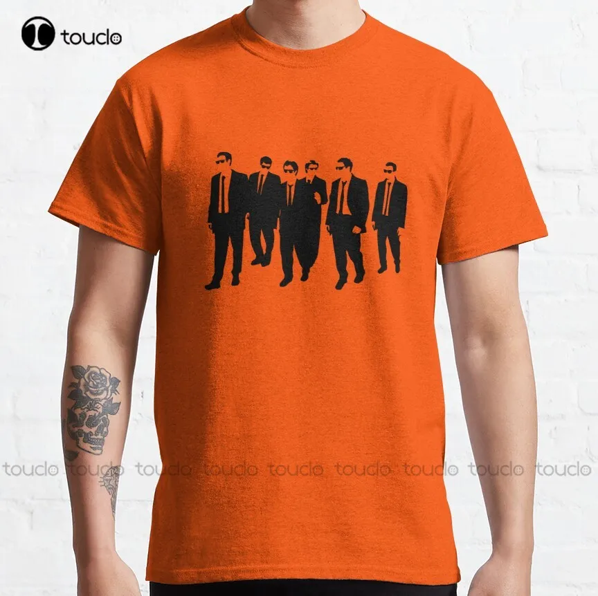 

Reservoir Dogs Quentin Tarantino Reservoir Dogs Pulp Fiction Classic T-Shirt Hiking Shirts Women Custom Aldult Teen Unisex