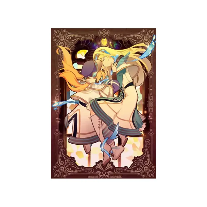

63x90mm60PCS Holographic Sleeves YUGIOH Card Sleeves Illustration Anime Protector Card Cover for Board Games Trading Cards