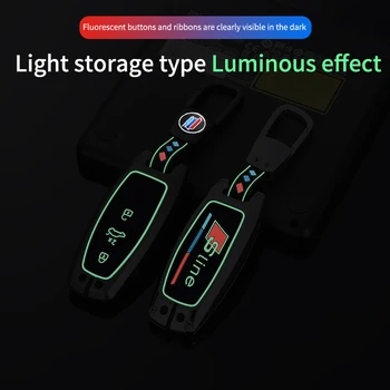 Custodia/cover per Chiave/telecomando in lega di zinco per Audi A6 A7 A8 E-tron Q5 Q7 Q8 C8 D5 custodia protettiva Fob accessori per auto - Custodia per chiave a distanza per auto in lega di zinco per Audi per Audi