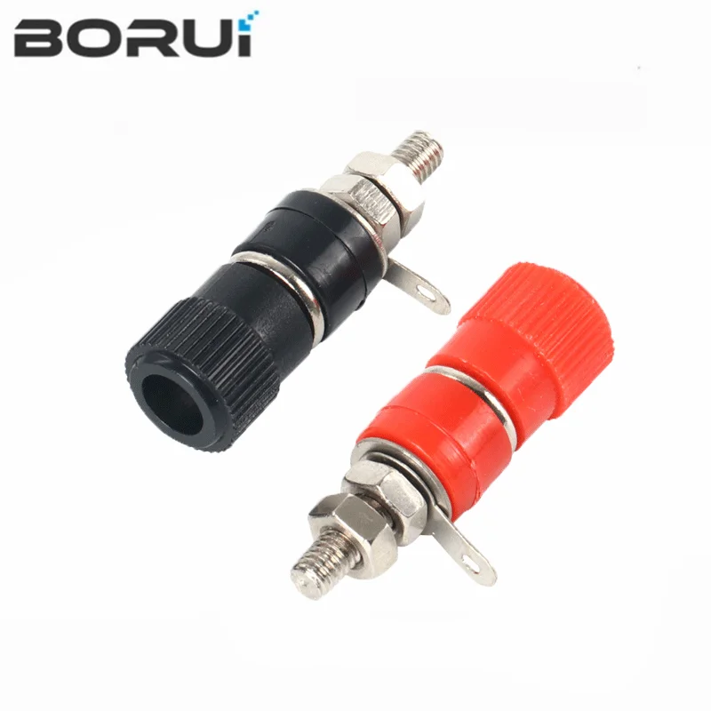 

10 шт./партия, концевые блоки для усилителя 4 мм