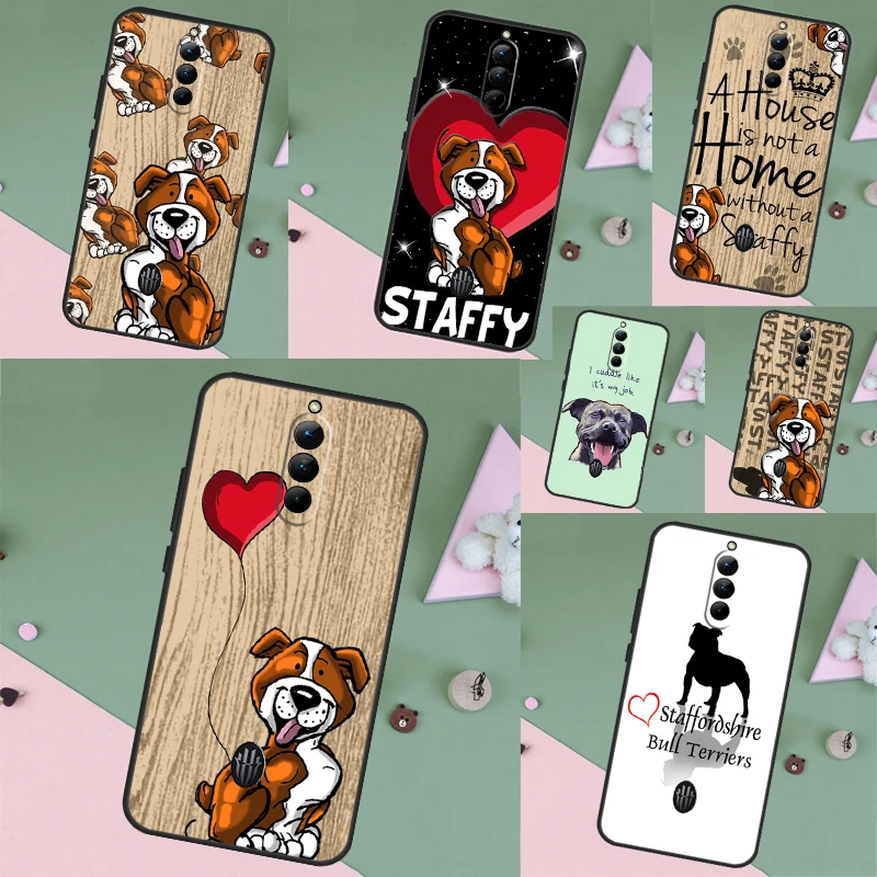 Staffy Mum Stafter Bull Terrier Funda Back Case Per Nubia Red Magic 6 7 8 Pro Plus Red Magic 6S 7S 8S Pro Plus 6R 5S 5G