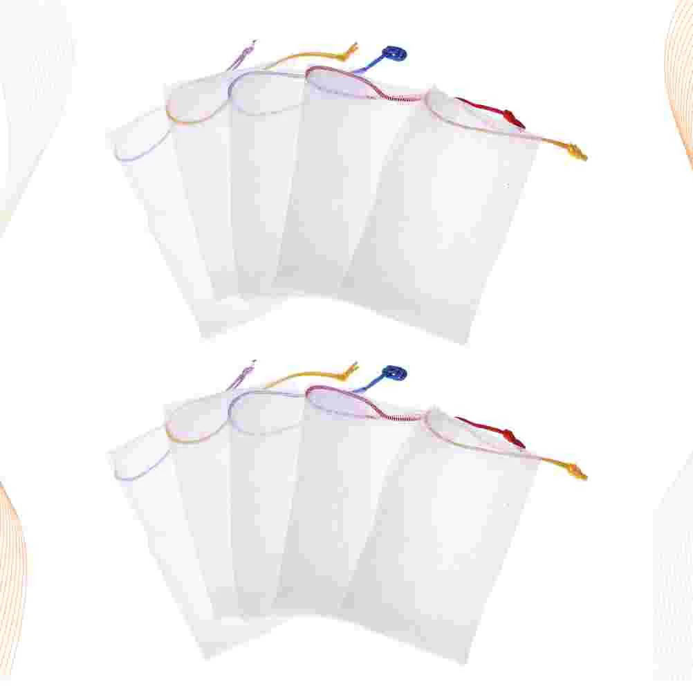 

20 Pcs Face Cleanser Soap Mesh Pouch Bubble Net Cleansing Foaming Nets Holder Saver