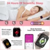 LIGE 2025 Micro Physical Examination ECG Smart Watch Women Men Blood Fat Uric Acid Heart Rate Health Watches BT Call Smartwatch 4
