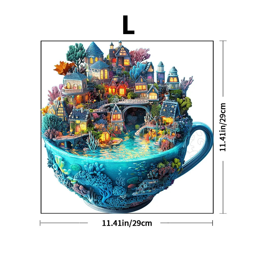 لغز الخيال الخشبي: هدية مثالية، لعبة عائلية صعبة وحرف ديكور منزلي