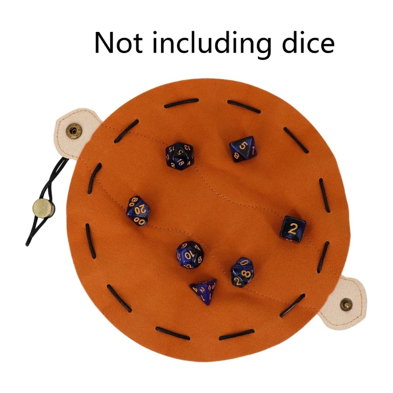 

Leather DND-Dice Pouch-Storage Bag for D&D-Dungeons-and Dragons-Gift, Bag