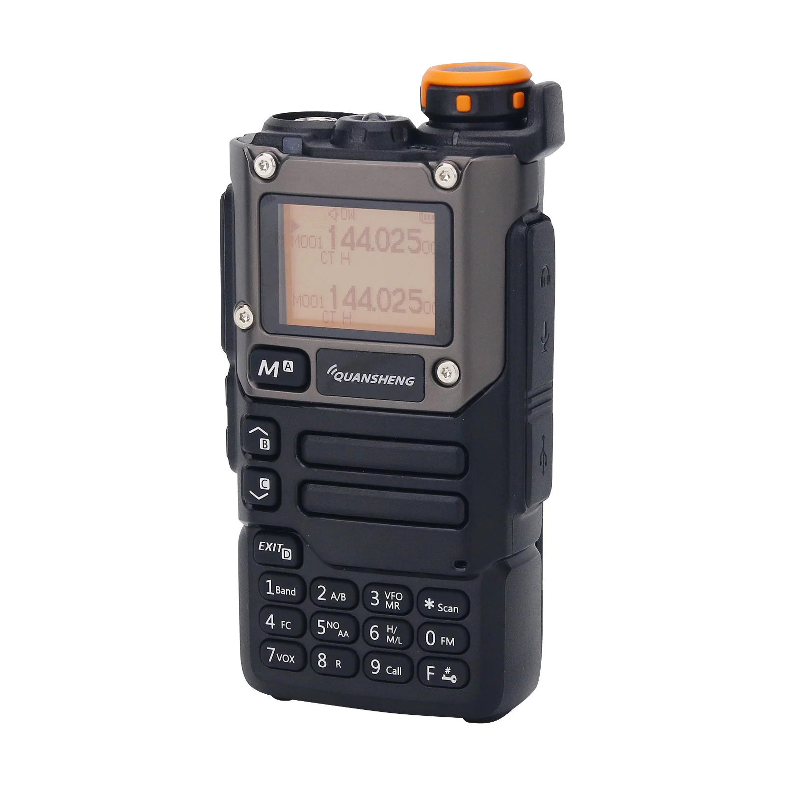 Quansheng UV-K6 ޴ ŰŰ, α׷ ̺ , VHF UHF , AM FM 200CH,  , 5W, 5km